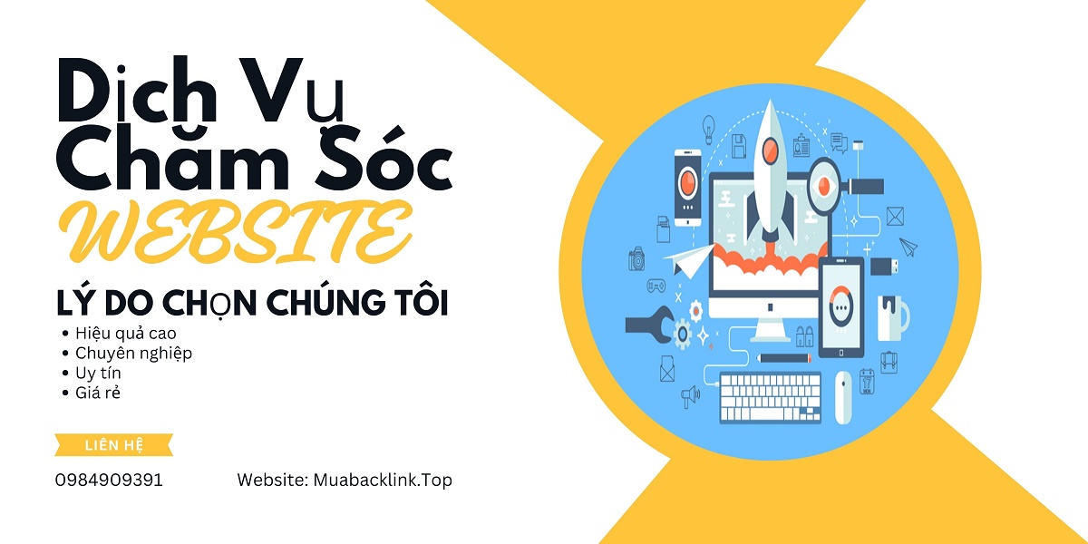 Dịch vụ chăm sóc website là gì?
